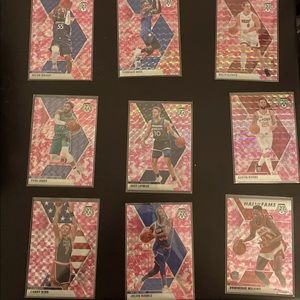 11 Panini Mosiac Pink Refractor Cards